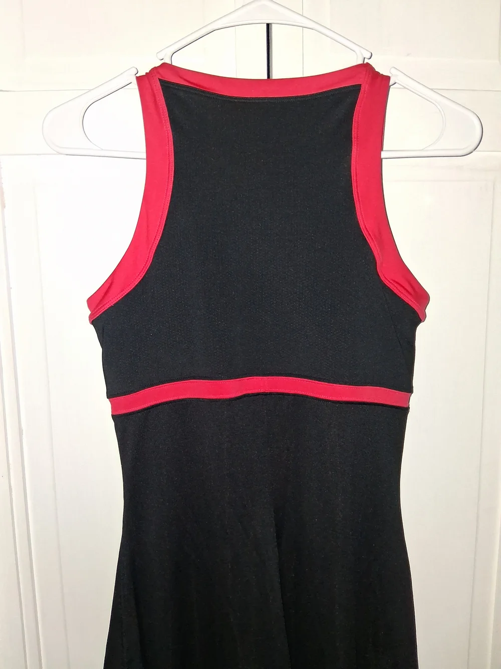 Nike Black Mini Dress with Red Trim